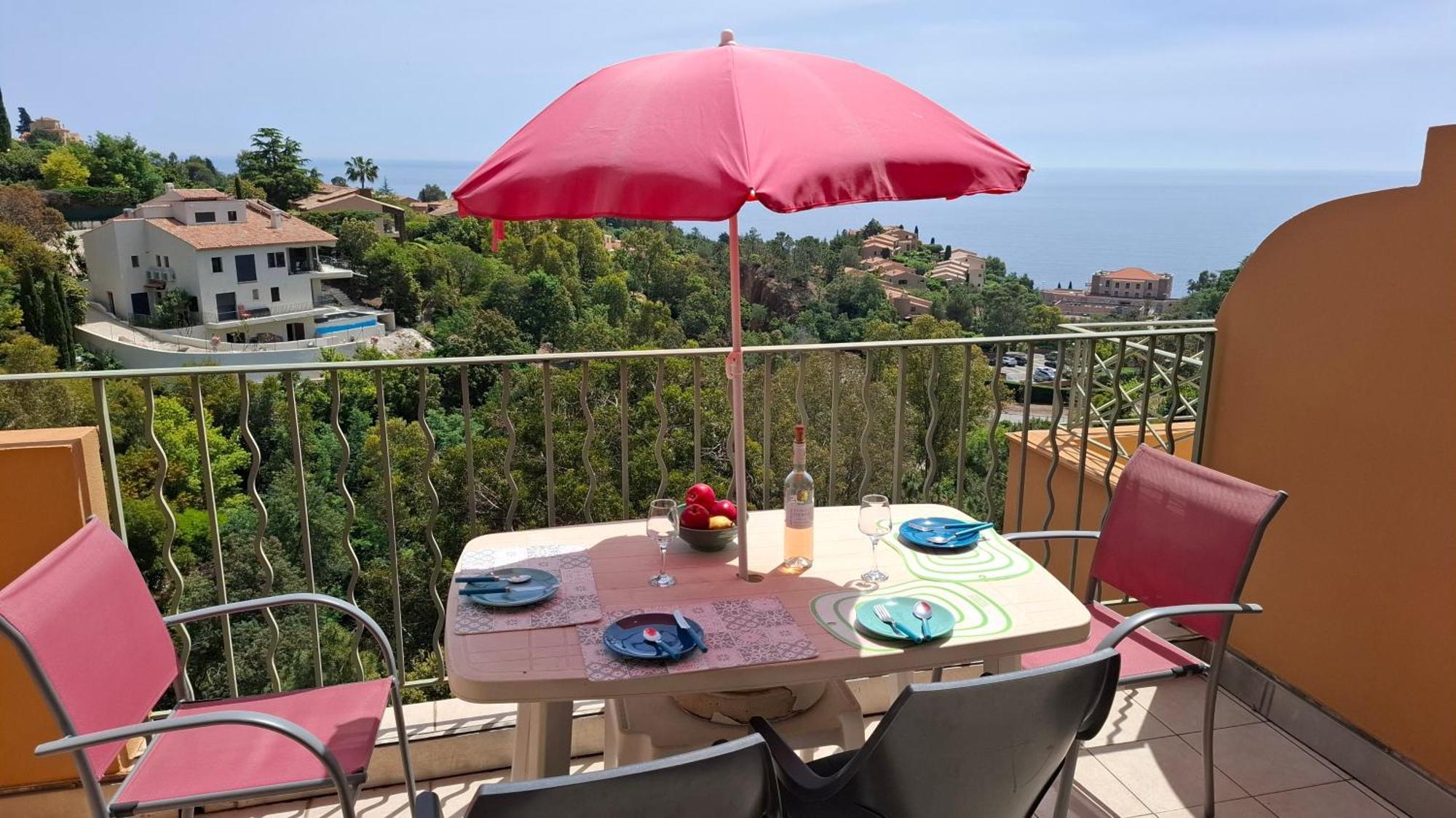 Rochemarine Panoramic Apartamento Théoule-sur-Mer Exterior foto